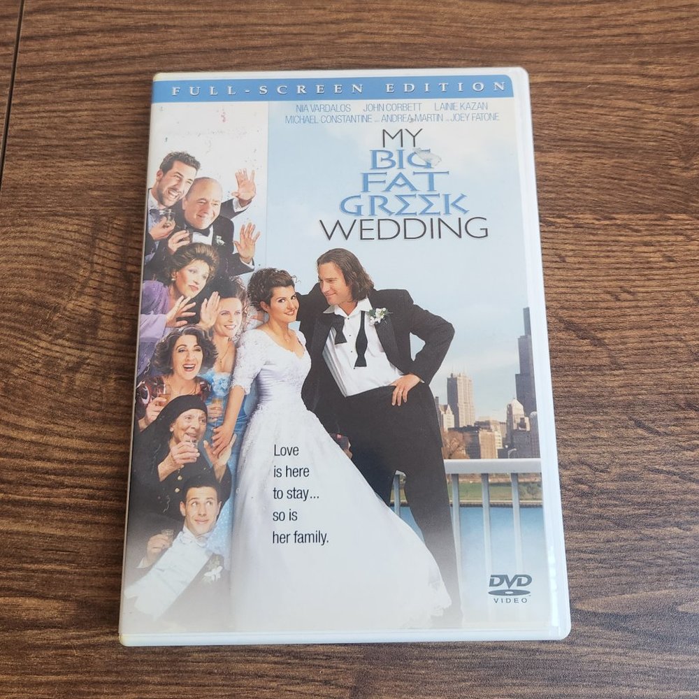 DVD 2/$10 or 6/$20 My Big Fat Greek Wedding